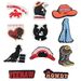 Cowgirl Series Cartoon Shoes Flower Shoe Buckle Soft Glue Personality DIY Garden Shoe Accessories Decorative Buckle_vogvips.com