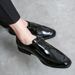 European And American Fashion New Pointed Toe Men's High Heels, Crocodile Embossed Business Formal Wear Men's Shoes Banquet Dress Wedding Leathershoes_vogvips.com