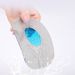 Blue Transparent Gel Heel Pads – U-Shaped Cushion For Shoes (Non-Slip TPR, All-Season, Unisex, Sizes 34-44)_vogvips.com