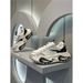 Newan New Summer Models, Mesh Breathable Shoes, Hollow Thick-Soled Men's Sports Casual Dad Shoes_vogvips.com