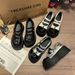 Fashionable And Versatile Camellia Metal Flower Mary Jane For Women, 2026 Spring, Thick-soled, Height-increasing,_vogvips.com