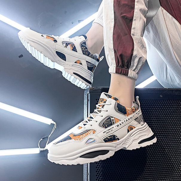 Spring New Sports Fashion Summer Breathable Mesh Men's Shoes_vogvips.com