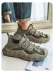 New Slip-on Large-size Men's Sneakers, Fashionable Casual With Toe Protection, Outdoor Breathable Sports Shoes_vogvips.com