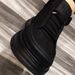 European Warm Series 2025 Spring Summer New Fashion Versatile Martin Boots Slip-On Black Canvas Men's Casual Sneakers_vogvips.com