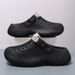 Summer Men's And Women's EVA Functional Wind Tunnel Slippers - Durable Two-pair Slip-on Sandals - Breathable Outerwear Beach Shoes_vogvips.com