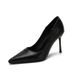 High In Autumn Winter 2025, New Pointed And Thin Heeled Shoes, Korean Style Fashion, Versatile, Light Mouth Nude Single_vogvips.com