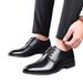 New Business Formal Leather For Men Casual Wedding Groom British Style Height Increasing Summer Breathable Youth Pointed_vogvips.com