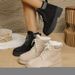 Women's Shoes Autumn/Winter New Style Solid Color Women's Cotton Boots Lace Up Ankle Boots Women's Warm Snow Boots Women's Shoes_vogvips.com