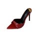 Open-toe Pointed High-heeled 2026 New Model For Women, Summer Stiletto Slip-on Patent Leather Sexy Black Outdoor Sandals_vogvips.com