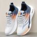 Men's Summer Soft Sole Sports Mesh Ultra-Light Elastic Shoes, Breathable Student Running Shoes_vogvips.com