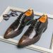 New High-End Formal Leather Men's Height Increasing Business Shoes, Breathable Pointed Toe British Casual Shoes_vogvips.com