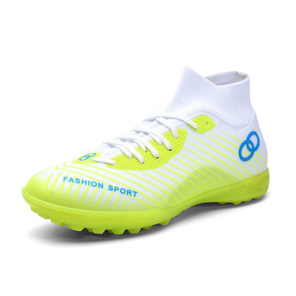 Football Shoes For Men Women, High-Top Long Spikes, Student And Children Professional Training Sports Shoes, Non-Slip Breathable Broken_vogvips.com