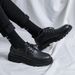 Suitable For All Seasons New Summer British Style Black Casual Leather Men's Business Formal Large Toe Work Trend Shoes_vogvips.com