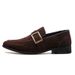 Regal Footwear Suede Shoes For Men, Slip-On Trendy Casual Leather Shoes, Spring New Loafers, Loafers With Beans_vogvips.com