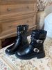 2025 Autumn Couple Matching British Style Short Brown Melad Knight Snow Western Elegant Martin Boots_vogvips.com