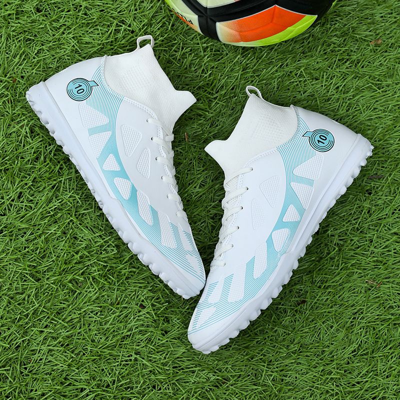 High-top Football Shoes Men's Long Nails Broken Nails Professional Training Shoes Large Size Football Shoes Direct Supply_vogvips.com
