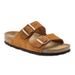 2026 Cowhide BK Shoes Spring Summer New Cork Flat Sandals Men's One-Strap Slippers Women's Casual_vogvips.com