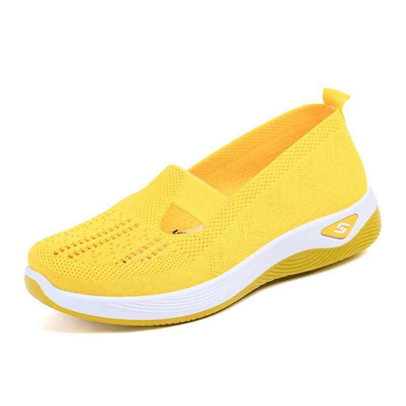 2025 New Women's Cross-Border Trade Casual Mom Sock Mesh Shoes Soft Sole Sneakers For Women_vogvips.com