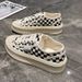 Internet Celebrity Thick Soled Canvas For New Summer Chessboard Plaid Casual Women's Shoes, Harajuku Style_vogvips.com