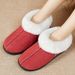 Athletic Shoes Slippers For Women Winter New Cross Border Wholesale Casual Women's Shoes Warm And Comfortable Home Plush And Thick Cotton Slippers_vogvips.com