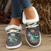 Large Size Cotton Shoes, Women's Spring New Style, Cow Head Low Top Flat Bottom Warm Casual Single Shoe_vogvips.com