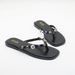 MS Women's Square Toe Flat Sandals With Rhinestones – Comfortable Wide Fit Flip Flops For Beach, Casual & Summer Wear (Black, White, Beige)_vogvips.com