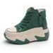 677 7CM Height-Increasing Genuine Leather Dad For Women, 2026 Spring New Versatile Korean Style Thick-Soled Platform_vogvips.com