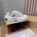 26ss With High Version Braille Wu Jianhao Same Style Canvas For Men And Women Swan Series Thick Peach Wood Sole Beggar S_vogvips.com