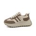 HY2515 New 2025 Spring And Autumn Women's Shoes Thick Bottom Simple Low Top Height Enhancing College Student Fashion Sneakers_vogvips.com