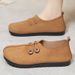 Women's Versatile Spring New With Soft Soles Non Tiring Polyurethane Lightweight And Fashionable Flat Casual Shoes_vogvips.com