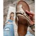2025 Summer New Shoes Step In With Buckle Leather Clip Toe Women's Cool Slippers_vogvips.com