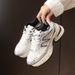 Couple Dad Shoes Student Casual Shoes Women Platform Running Shoes Women_vogvips.com