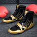 New Professional Boxing Shoes Men And Women Fighting Sanda Wrestling Shoes Lightweight Breathable Fitness Comprehensive Training Shoes_vogvips.com