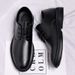 Euro Step Spring New High-end Business Casual Formal Security Guard Groomsman Men's Leather Shoes Invisible Height Increase_vogvips.com