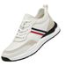 Men's Shoes Striped Invisible Inner Heightening Shoes Cm Platform White Shoes Breathable Cowhide Sports Shoes Casual Board Shoes_vogvips.com