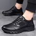 New Platform Cow Leather Casual Sneakers For Men Designer Autumn Winter Cotton Black Outdoor Men's Sports Shoes Zapatos Hombre_vogvips.com