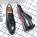 Euro Step 2025 Summer Breathable British Brogue Business Formal Leather Men Korean Style Trendy Casual Large Size Men's Shoes_vogvips.com