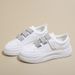 Velcro White Autumn New Korean Version Student Running Board For Women Breathable Women's Shoes Sh01_vogvips.com