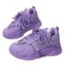 Fashion Dad Sneakers Student Sports Women 2024 Spring Autumn New Mesh Breathable Soft Sole Versatile Comfortable Running_vogvips.com