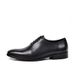 Euro Step Spring And Autumn Style Youth British Pointed Business Formal Genuine Leather Men's Oxford Single Wedding Shoes_vogvips.com