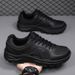 Euro Step Summer New Training For Men, Low-top Black Breathable Non-slip Rubber Ultra-light Running Shoes, Security Shoes With_vogvips.com