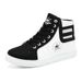 Men's Autumn New High Top Men's Korean Version White Board Student Sports Casual Shoes Trendy_vogvips.com