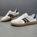 Men's Leather Board Trendy And Versatile Shoes, Men's Color Blocked Top Layer Cowhide, Korean Version Casual Shoes_vogvips.com
