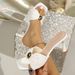 2026 Summer New Large Size Square-Toed French Style High-Heeled Sandals For Women, Casual Outdoor Wear, Elegant Foreign_vogvips.com