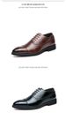 Cost performance Oxfords Men Red Sole Fashion Business Casual Party Banquet Daily Retro Carved Lace-up Brogue Dress Shoes_vogvips.com