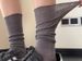 Summer Thin Solid Color Hollow Pile Socks Lace Calf Socks Show Leg Thin Socks Niche Retro Style Sexy Socks_vogvips.com
