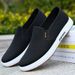 Spring Men's Casual Single Shoes One-pedal Work Cloth Shoes Breathable Soft-soled Canvas Shoes Pure Cotton Men's Shoes_vogvips.com
