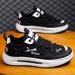 Men's Shoes Men's Shoes Spring/Summer Style Soft Soled Leather Mesh Fashionable Lightweight Low Top Simple Casual Sports Shoes_vogvips.com