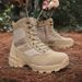 Combat Boots For Men, Outdoor Hiking And Mountaineering Boots For Men, Tactical Boots For Men, High Top Desert Boots For Men, Field Boots For Men_vogvips.com