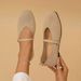 Women's Soft Flat Mary Jane Shoes - Lightweight Slip-On Casual Pumps For Daily Wear & Korean Style Outfits_vogvips.com